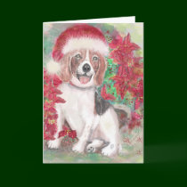 Santa Beagle cards