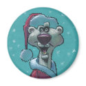 Santa Bear Magnet