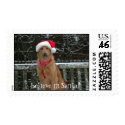 Santa bear postage