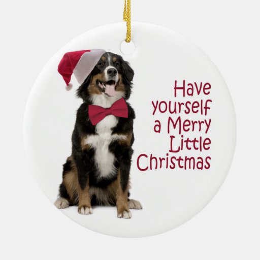 santa berner christmas ornament zazzle santa berner christmas ornament zazzle