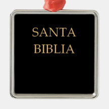Santa Biblia Ornament
