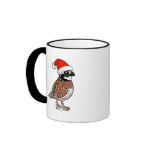Santa Bobwhite Ringer Mug