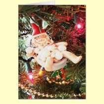 Santa Bubble Bath Ornament cards