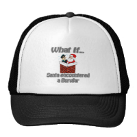 Santa burglar trucker hats