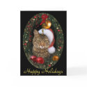Santa Cat cards