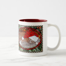 Santa Cat Mug