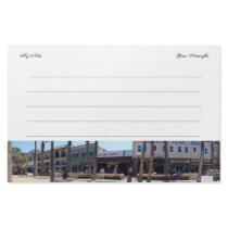 Santa Catalina Main Street Customized Stationery