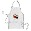 Santa Checking List aprons