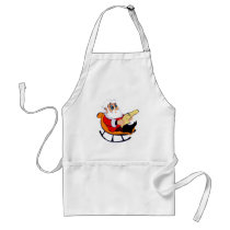 Santa Checking List aprons
