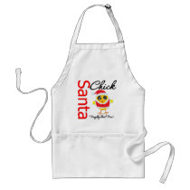 Santa Chick Naughty But Nice aprons