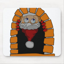 Santa Chimney Mousepad