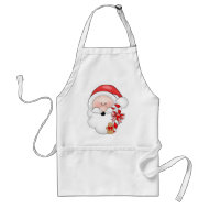 Santa Christmas Apron apron