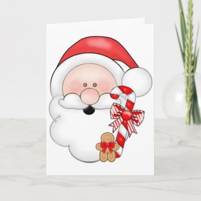 Santa Christmas Card