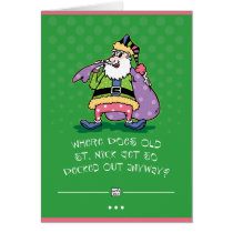 Santa Christmas Card cb042 cards