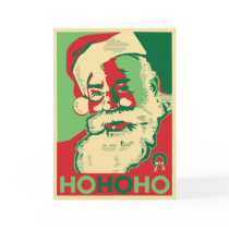 Santa Christmas Card - HoHoHo by EricWilliams1 Santa Christmas Card - HoHoHo