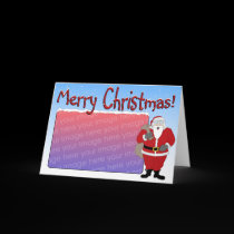 Santa Christmas Card Template