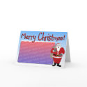 Santa Christmas Card Template