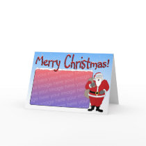 Santa Christmas Card Template