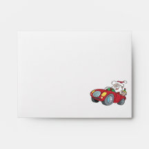 Santa Christmas Envelopes
