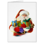 Santa & Christmas Gifts Greeting Card