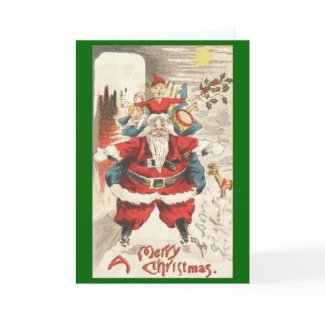 Santa Christmas Greetings card