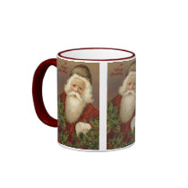 Santa Christmas mugs by MyOtherPlanet Santa Christmas mugs