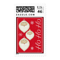 Santa Christmas Postage postage by WinterHolidayGifts Santa Christmas Postage postage
