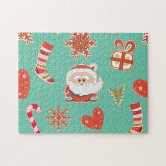 Santa Christmas puzzle