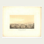 Santa Clara, CA. Panoramic Map 1856 (1585A) posters