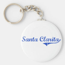 Santa Clarita City Classic Key Chain