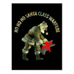 Santa Class Warfare Post Card