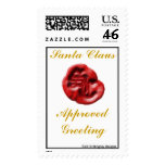 Santa Claus Approved Greeting stamp