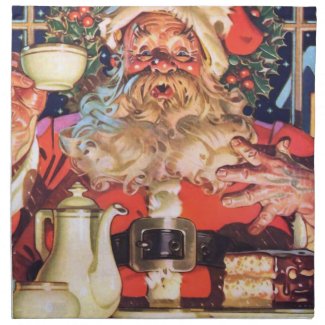 Santa Claus at Home