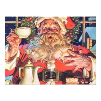 Santa Claus at Home