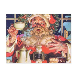 Santa Claus at Home