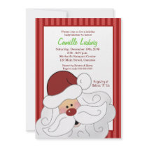 SANTA CLAUS Baby Shower Christmas Invitation