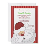 SANTA CLAUS Baby Shower Christmas Invitation