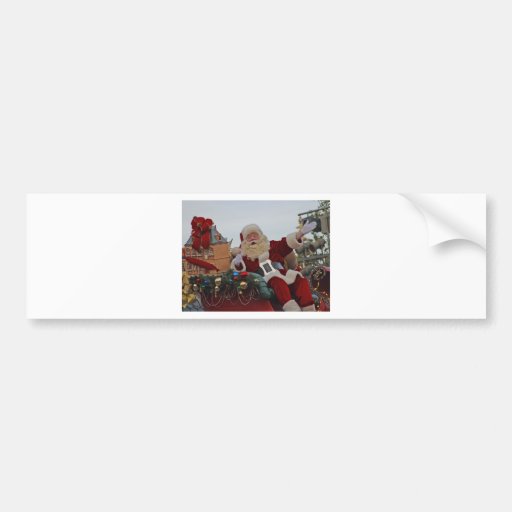 Santa Claus Christmas Bumper Stickers