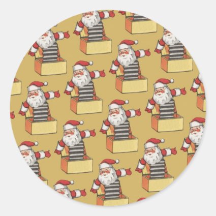 Santa Claus Christmas Fun Sticker