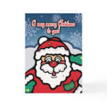 Santa Claus Christmas Greeting Card