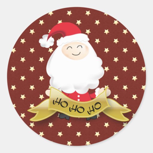 Santa Claus Christmas Ho H0 Ho sticker