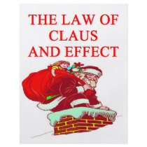 SANTA claus christmas joke flyers