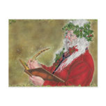Santa Claus Christmas List Postcards