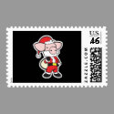 santa claus christmas pig