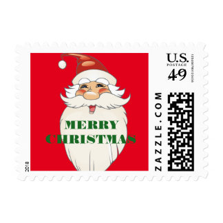 SANTA CLAUS CHRISTMAS POSTAGE STAMP