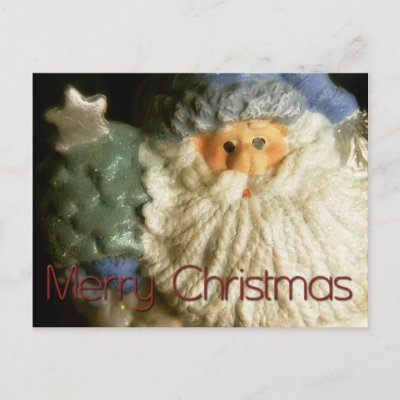 Santa Claus • Christmas Postcard