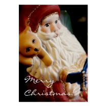 Santa Claus • Christmas Profilecard / Gift Tag by SabineStGreetings Santa Claus • Christmas Profilecard / Gift Tag