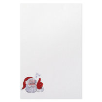 Santa Claus Christmas Stationery by stationery_ Santa Claus Christmas Stationery
