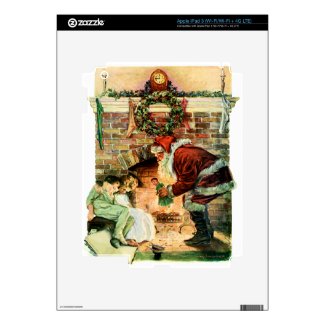 Santa Claus Delivering Presents