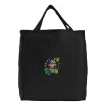 Santa Claus Embroidered Bag